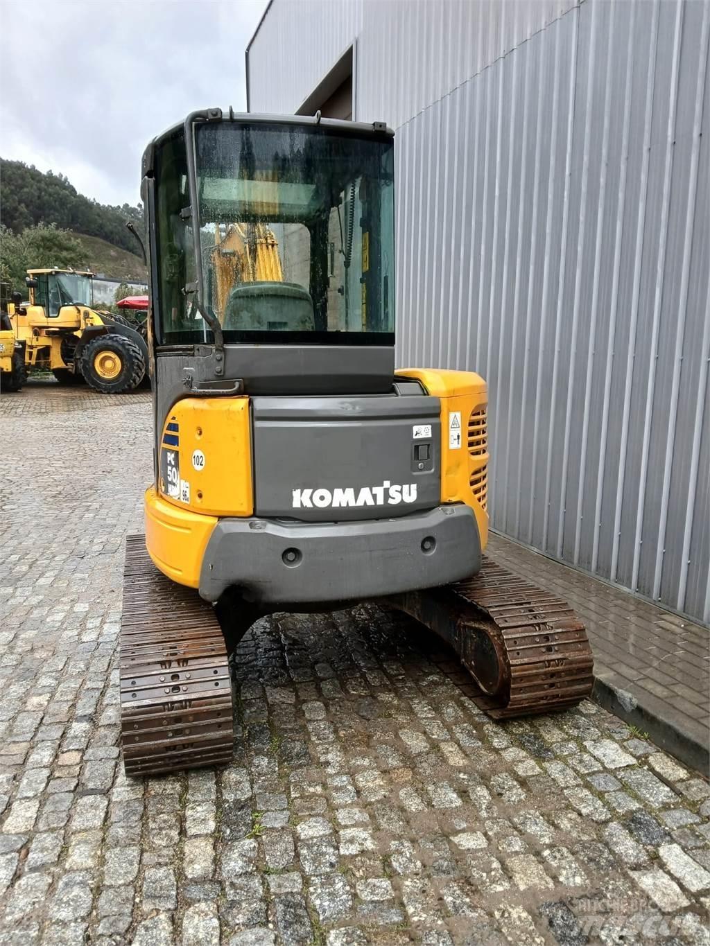 Komatsu PC50MR-2 Minigraafmachines < 7t