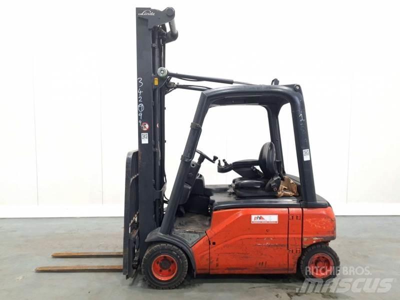 Linde E20PL-01 386 Elektrische heftrucks