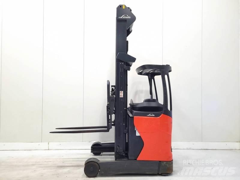Linde R14-01 Reachtruck voor hoog niveau
