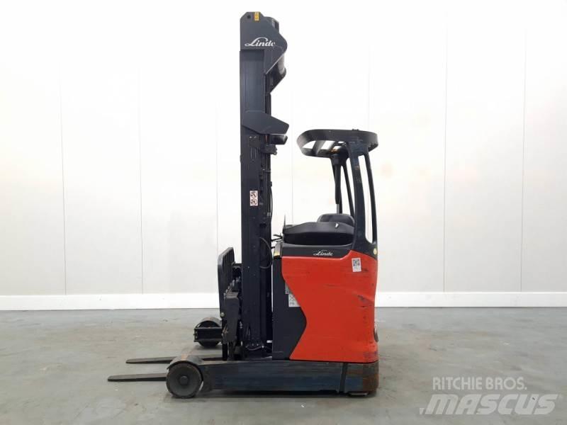 Linde R14-01 1120 Reachtruck voor hoog niveau