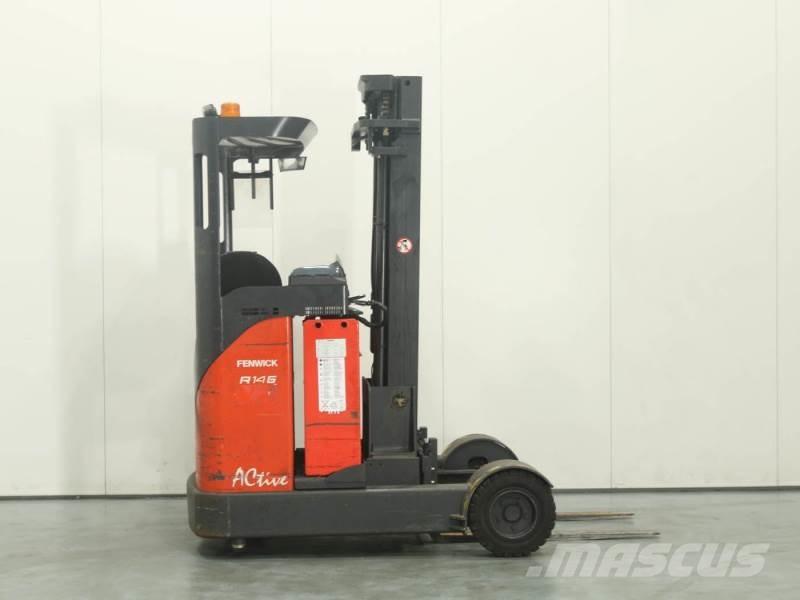 Linde R14G-12 115 Reachtruck voor hoog niveau