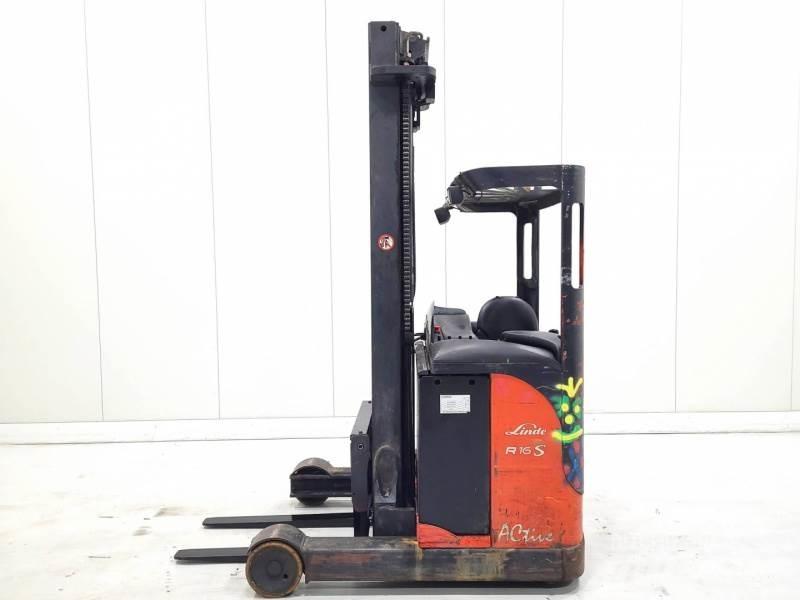 Linde R16 Reachtruck voor hoog niveau