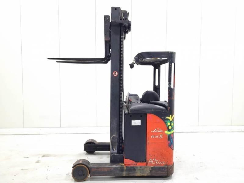 Linde R16 Reachtruck voor hoog niveau