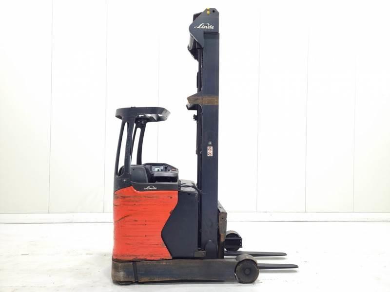 Linde R16N-01 Reachtruck voor hoog niveau