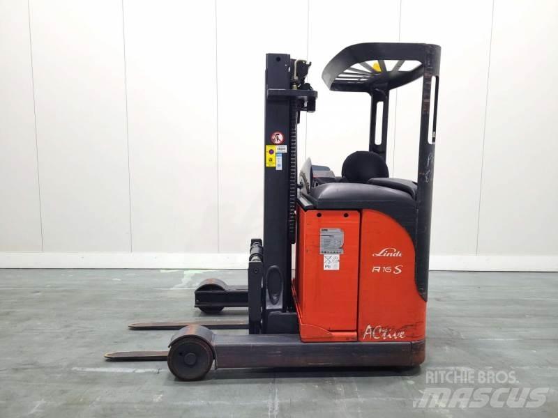 Linde R16S 115 Reachtruck voor hoog niveau