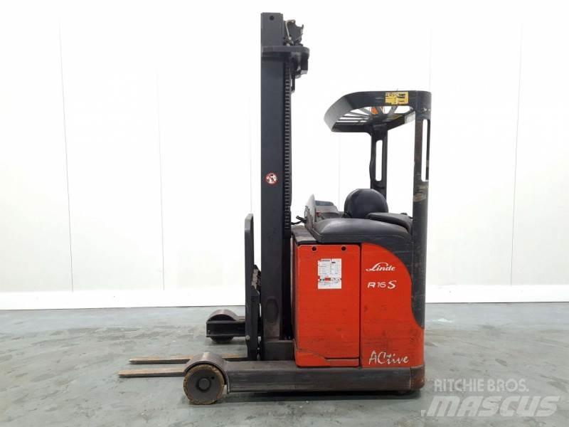 Linde R16S 115 Reachtruck voor hoog niveau
