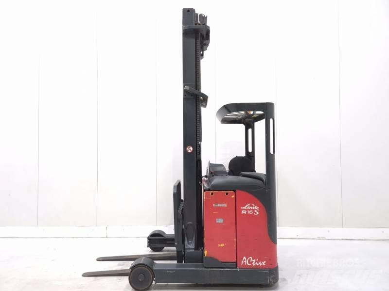 Linde R16S-12 Reachtruck voor hoog niveau