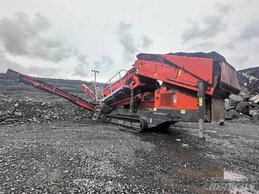 Terex 883+ Zeefinstallatie