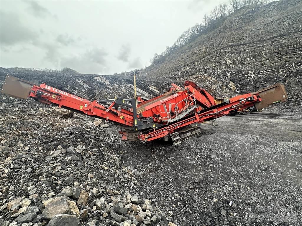 Terex 883+ Zeefinstallatie
