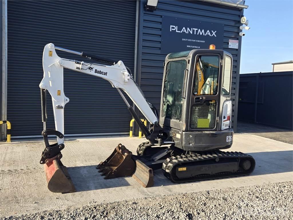Bobcat E26 Minigraafmachines < 7t