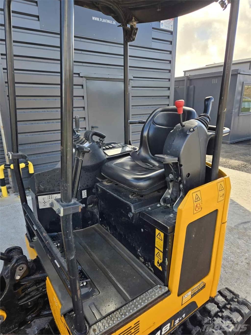 JCB 18Z Minigraafmachines < 7t