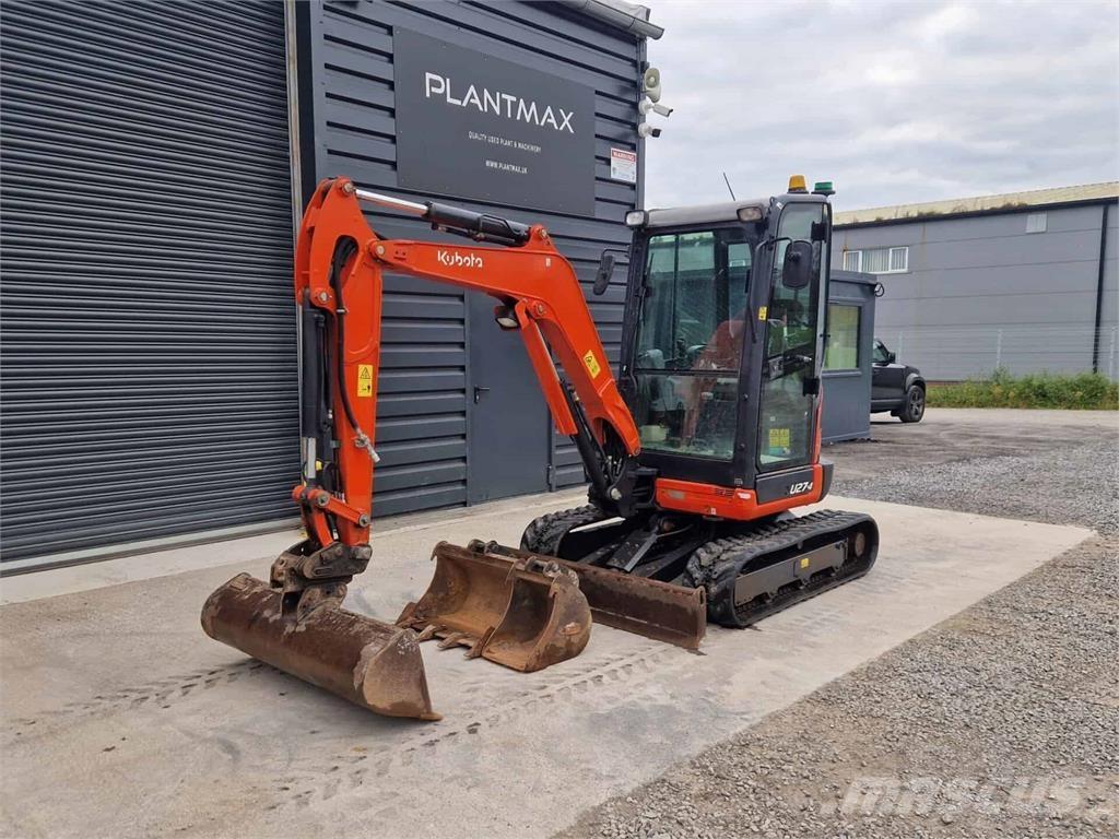 Kubota U27 Minigraafmachines < 7t