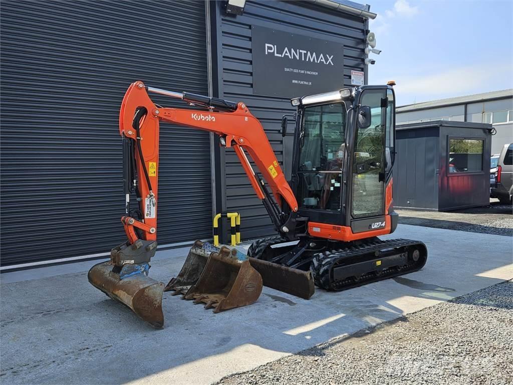 Kubota U27-4 Minigraafmachines < 7t