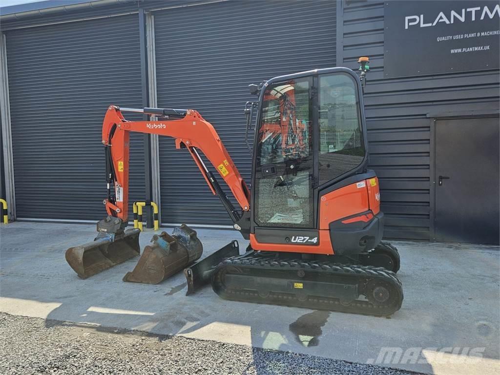 Kubota U27-4 Minigraafmachines < 7t