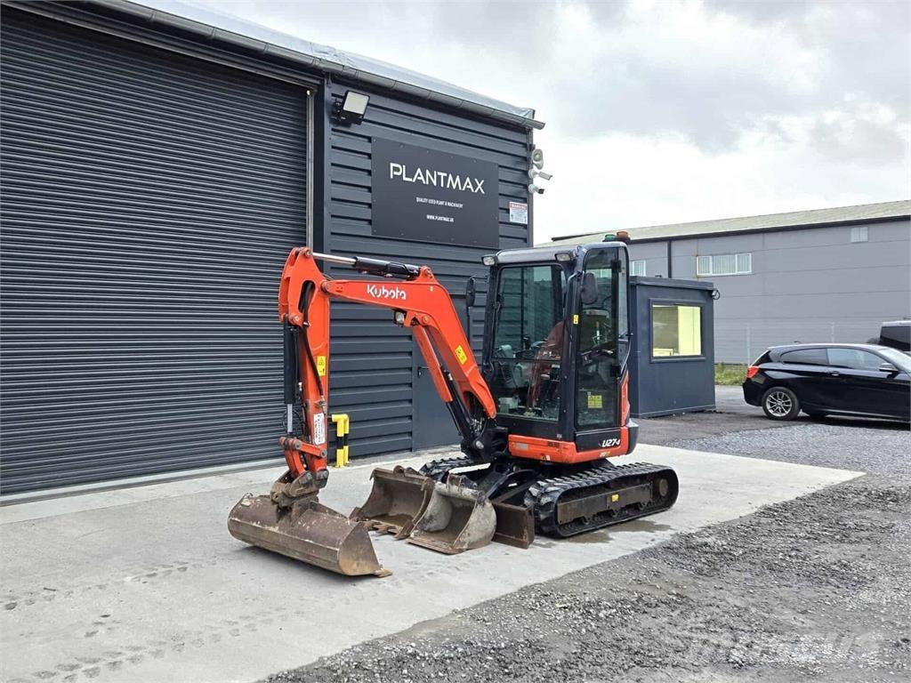Kubota U27-4 Minigraafmachines < 7t