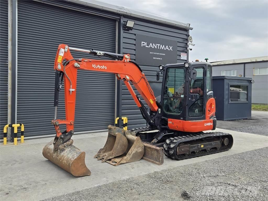 Kubota U48-4 Midigraafmachines 7t - 12t