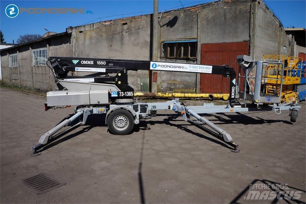 Omme 1550 EBZX Aanhanger hoogwerkers