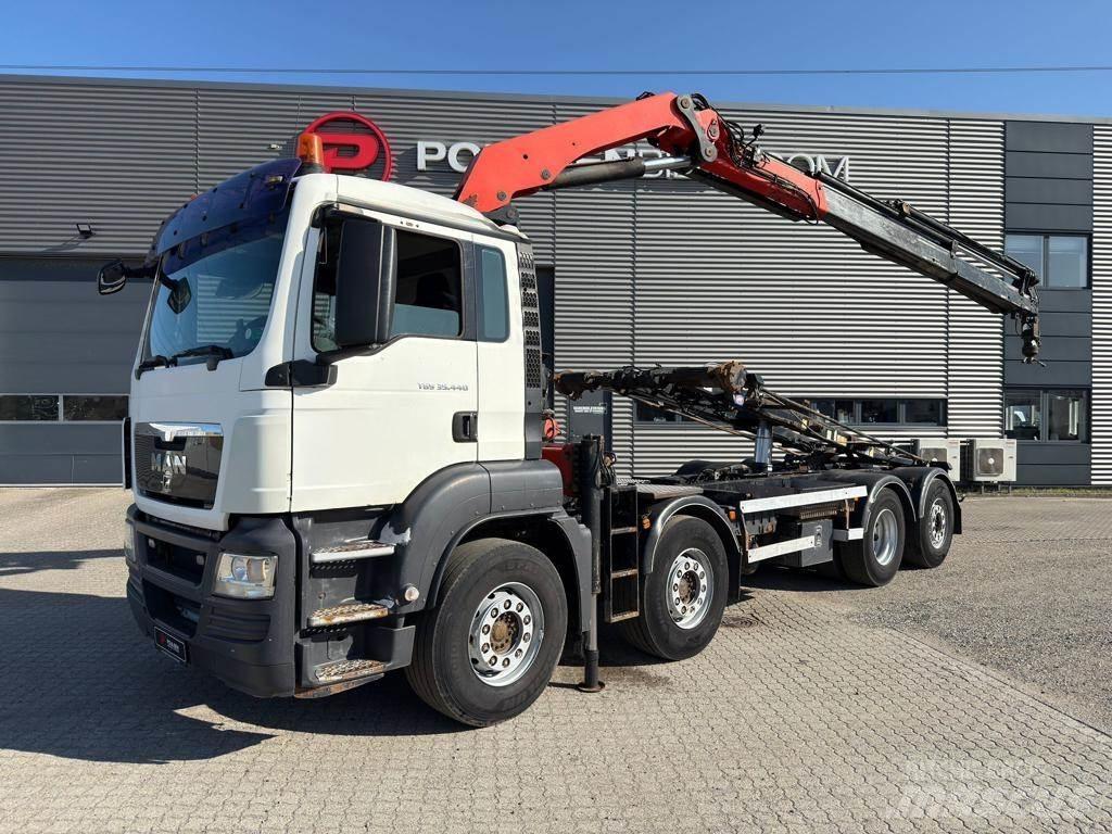 MAN TGS 35.440 Containertrucks met kabelsysteem