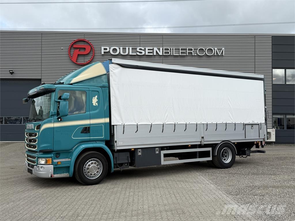 Scania G320 4x2 Schuifzeilopbouw