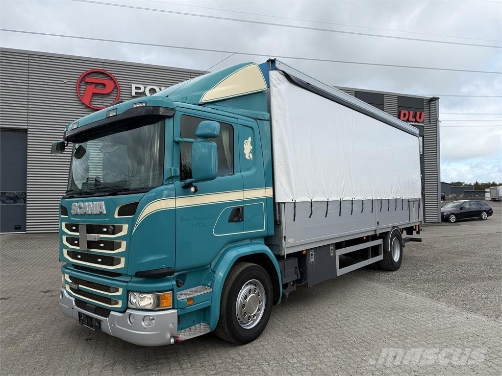Scania G320 4x2 Schuifzeilopbouw