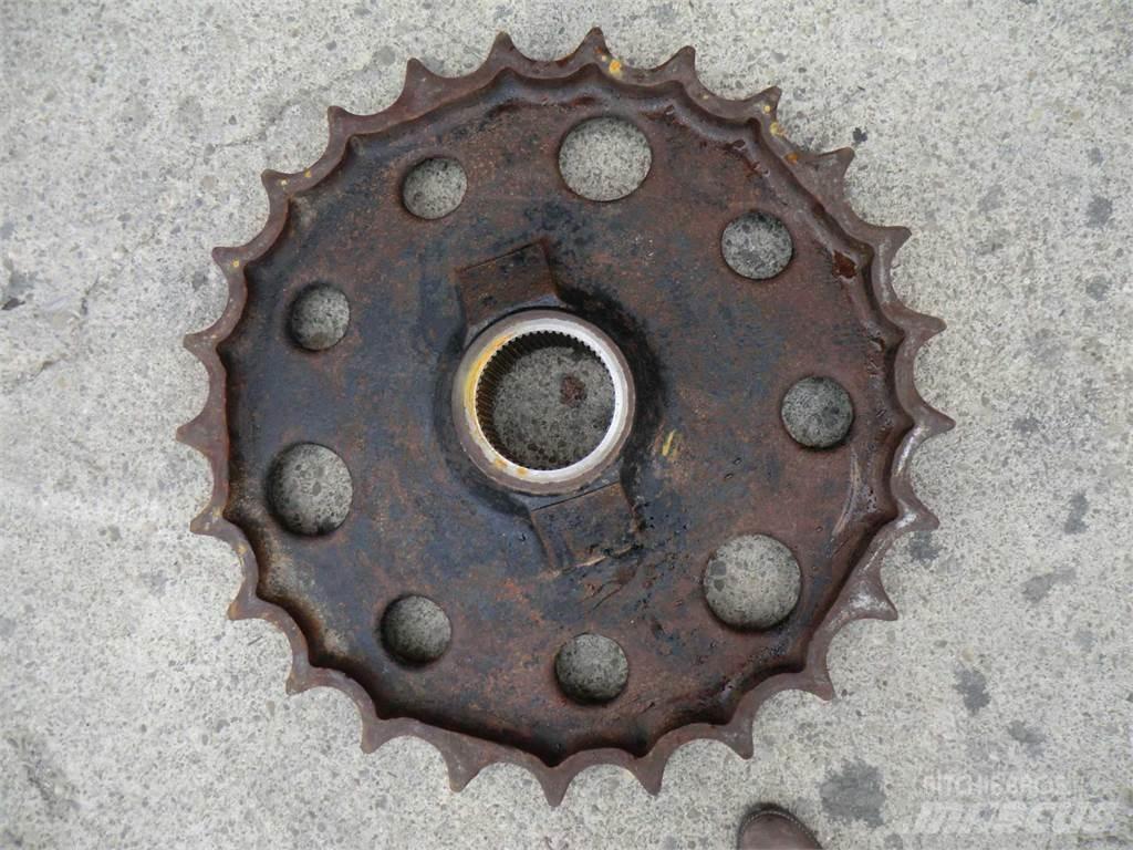 CAT 231D Rupsbanden, kettingen en onderstel