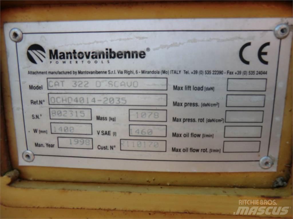 CAT 322D Bouw - Overige