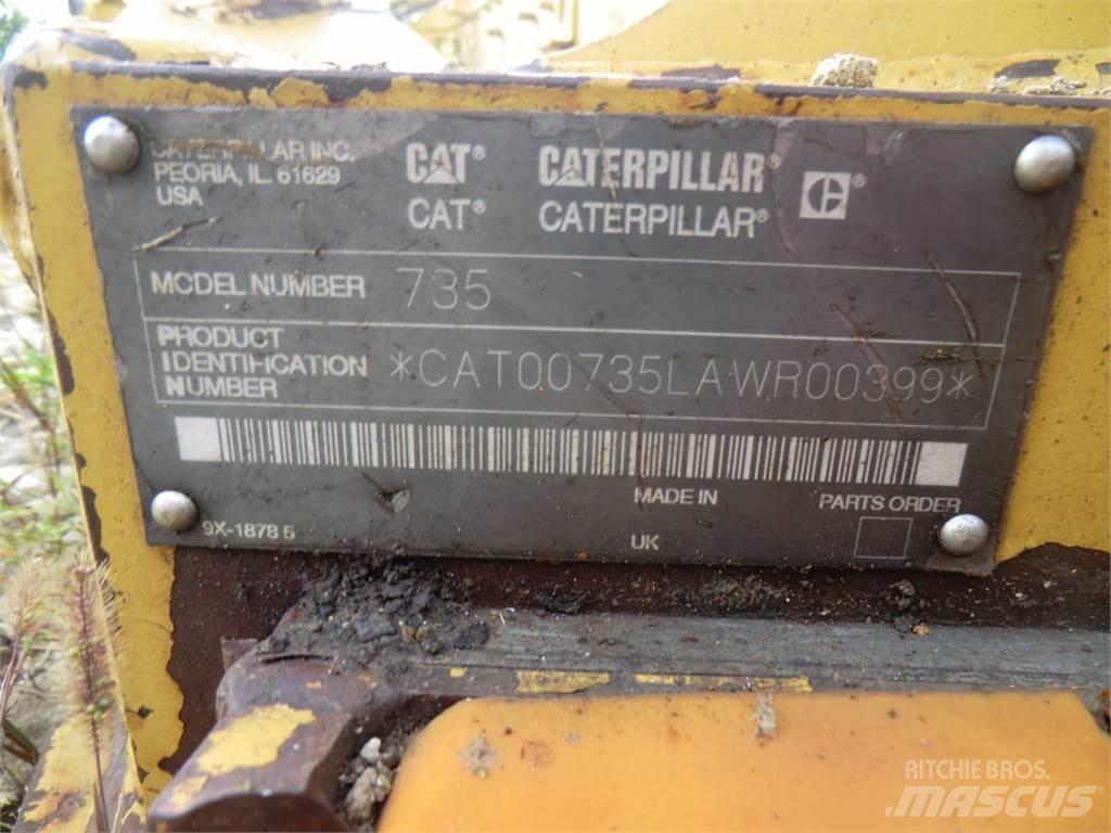 CAT 735 Chassis en ophanging