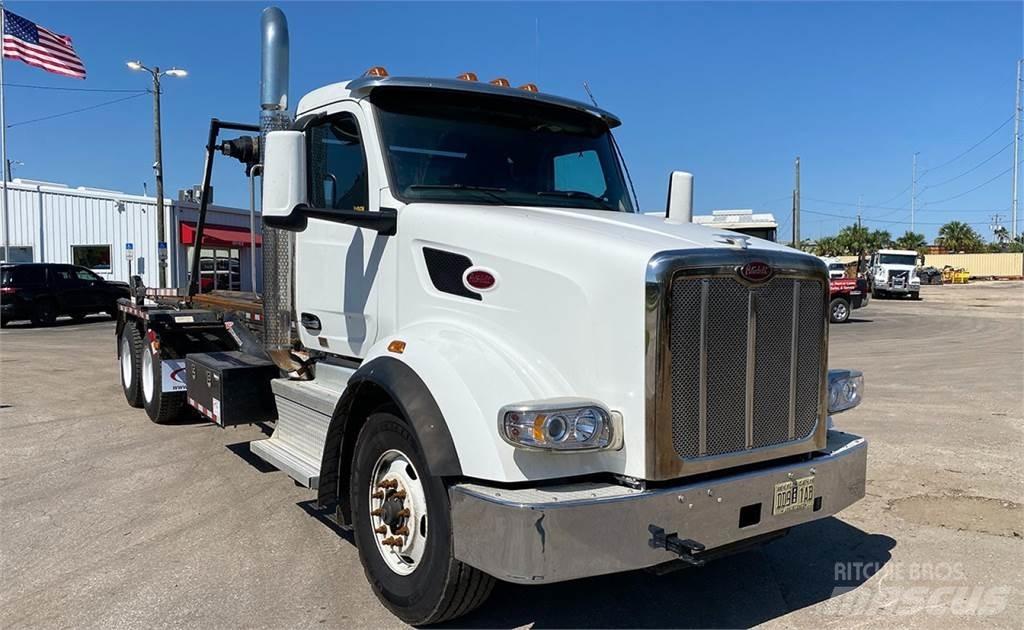 Peterbilt 567 Containertrucks met kabelsysteem