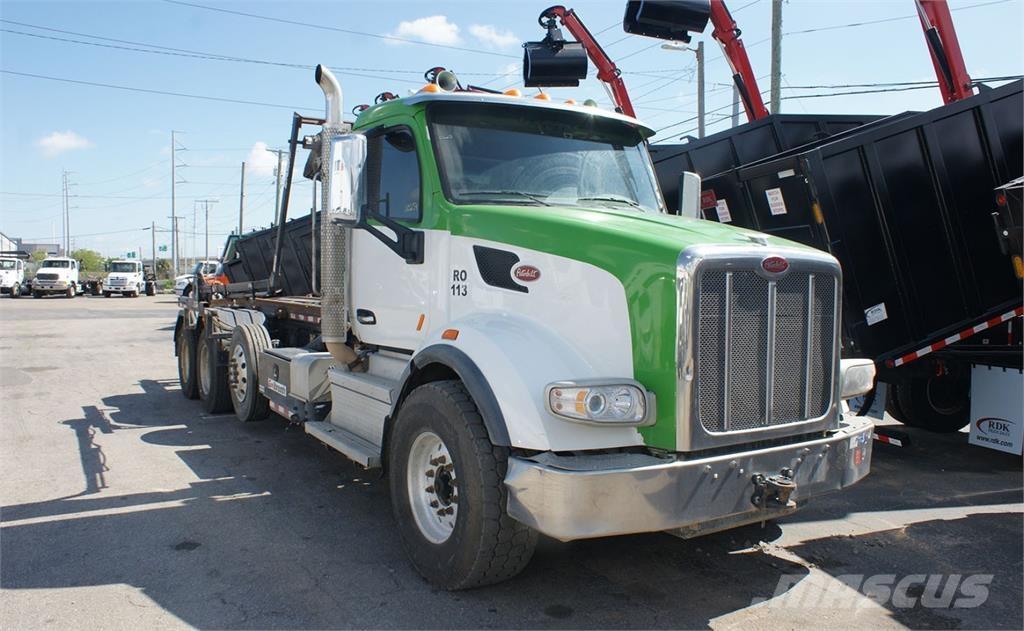 Peterbilt 567 Containertrucks met kabelsysteem