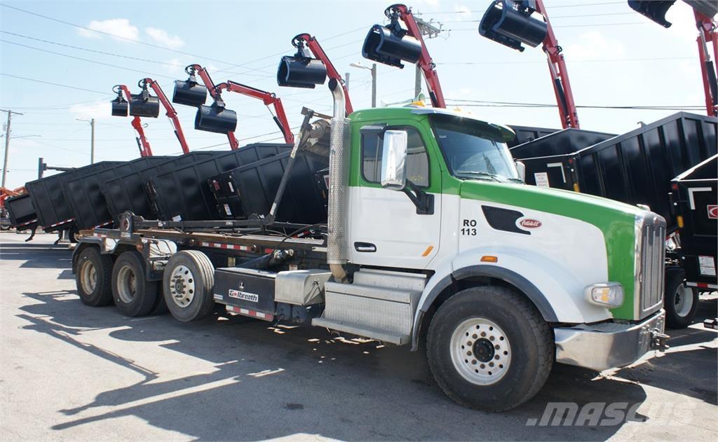 Peterbilt 567 Containertrucks met kabelsysteem