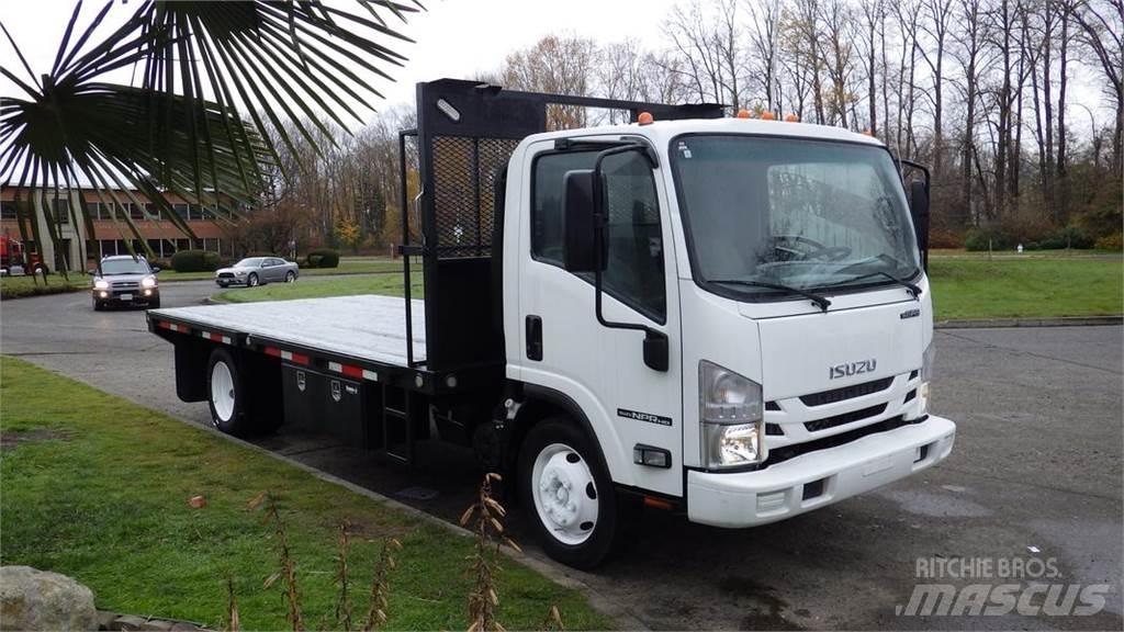 Isuzu NPR Platte bakwagens