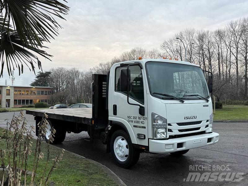 Isuzu NPR Platte bakwagens