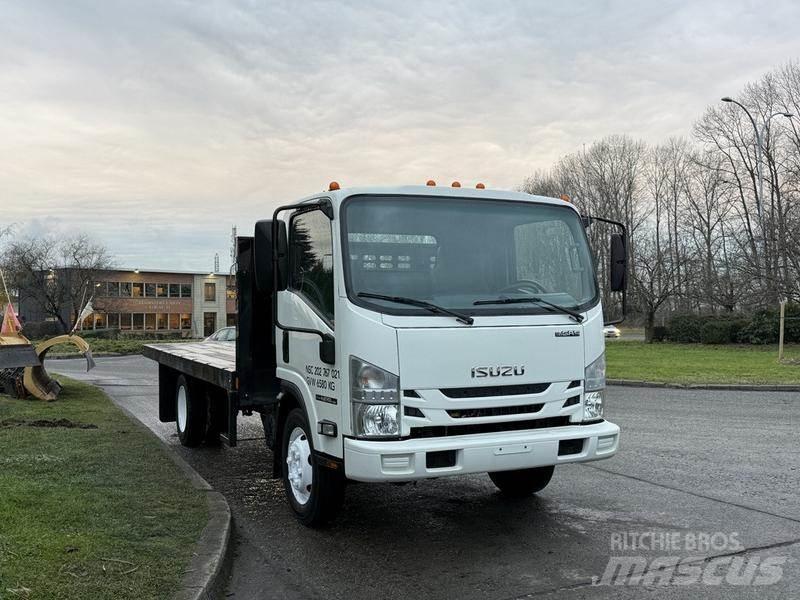 Isuzu NPR Platte bakwagens