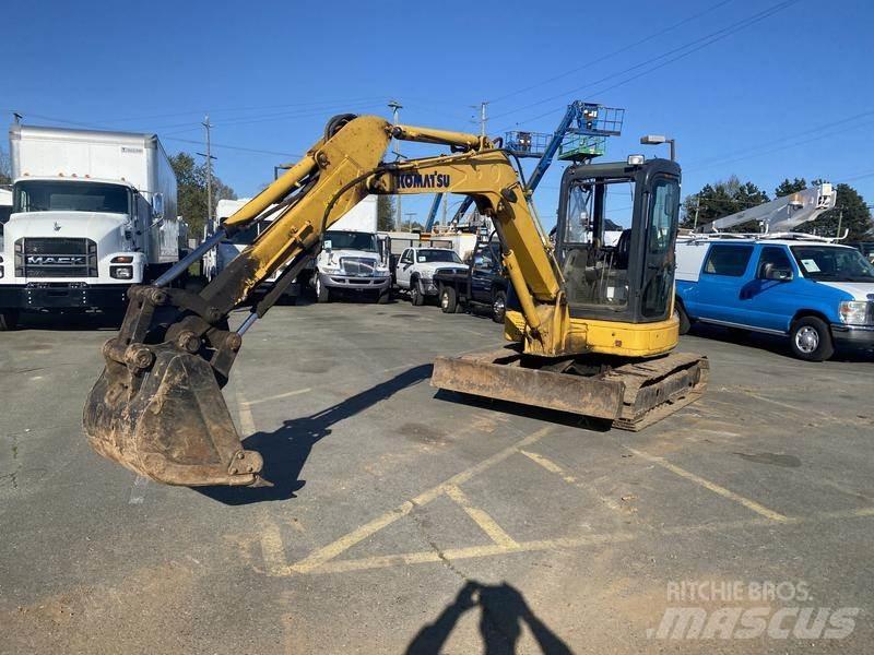 Komatsu PC55MR2 Rupsgraafmachines