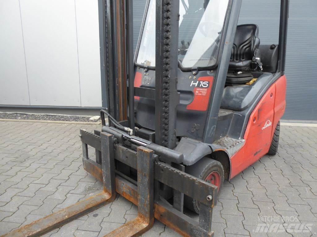 Linde H16D Diesel heftrucks