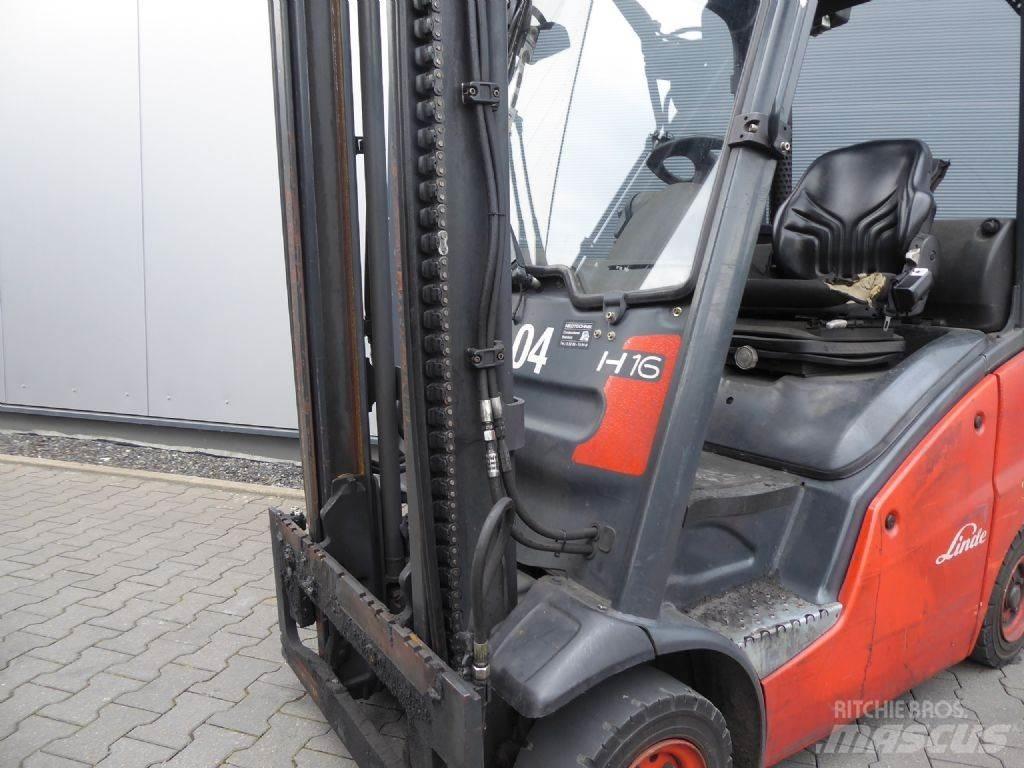 Linde H16D Diesel heftrucks