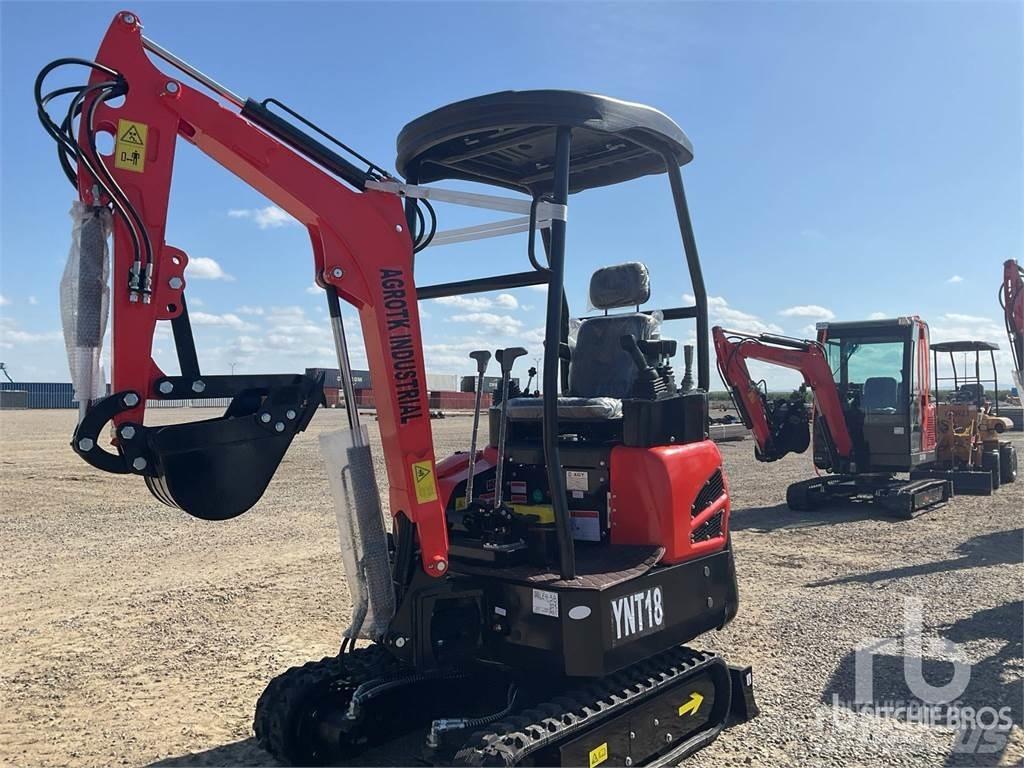 AGT YNT18 Minigraafmachines < 7t