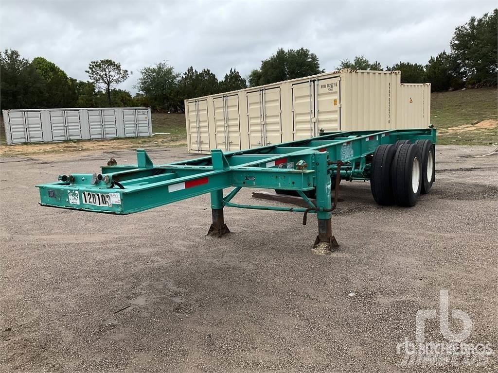  ALLI 20 ft T/A Containerchassis