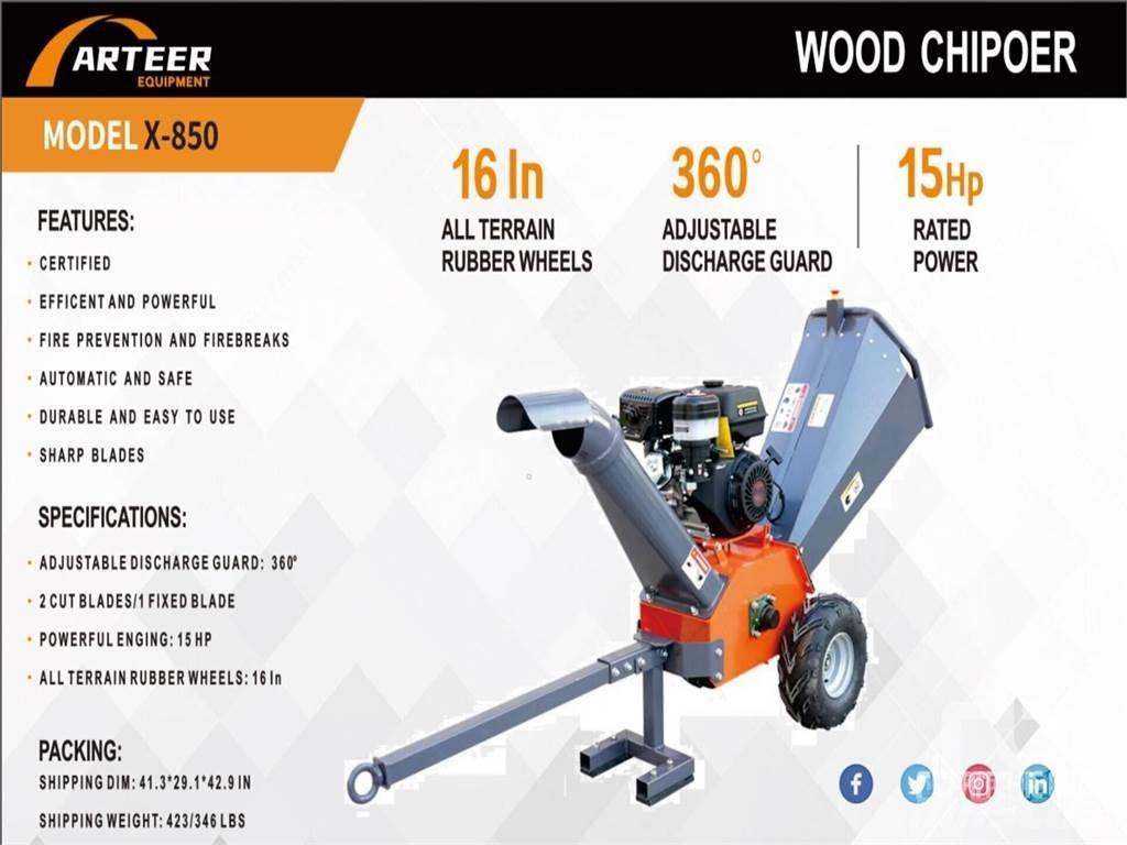 Arteer X-850 Houtversnipperaars