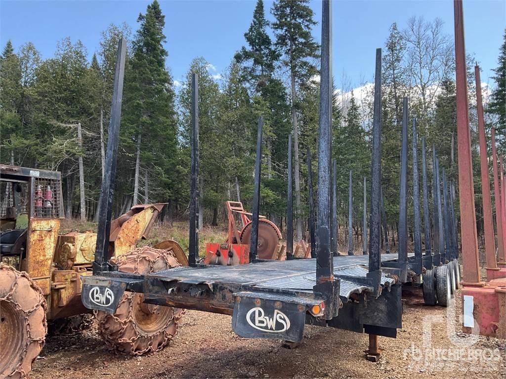 BWS 51 ft Tri/A Hout-Aanhangers