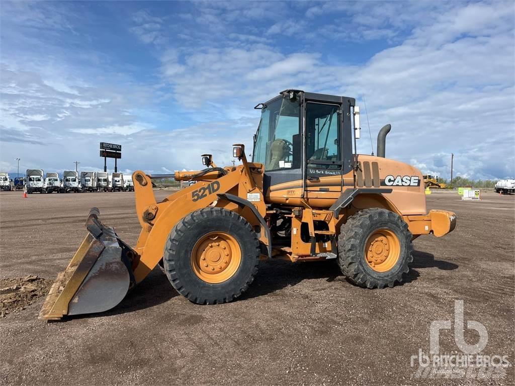 CASE 521D Wielladers