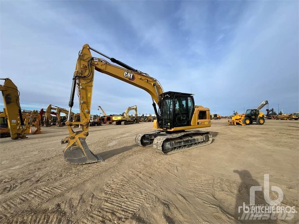 CAT 317 Rupsgraafmachines