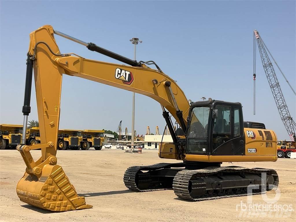 CAT 323D3 Rupsgraafmachines