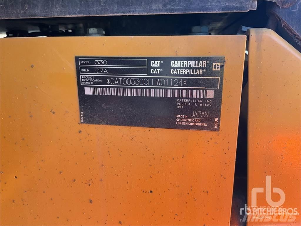 CAT 330 Rupsgraafmachines