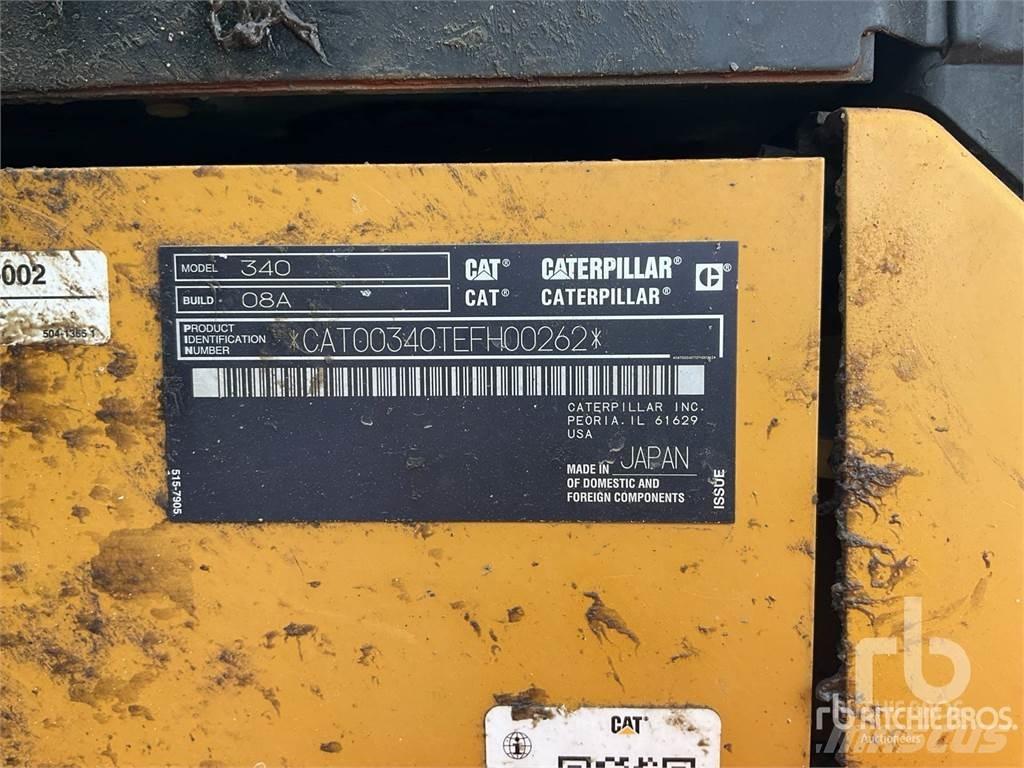 CAT 340 Rupsgraafmachines