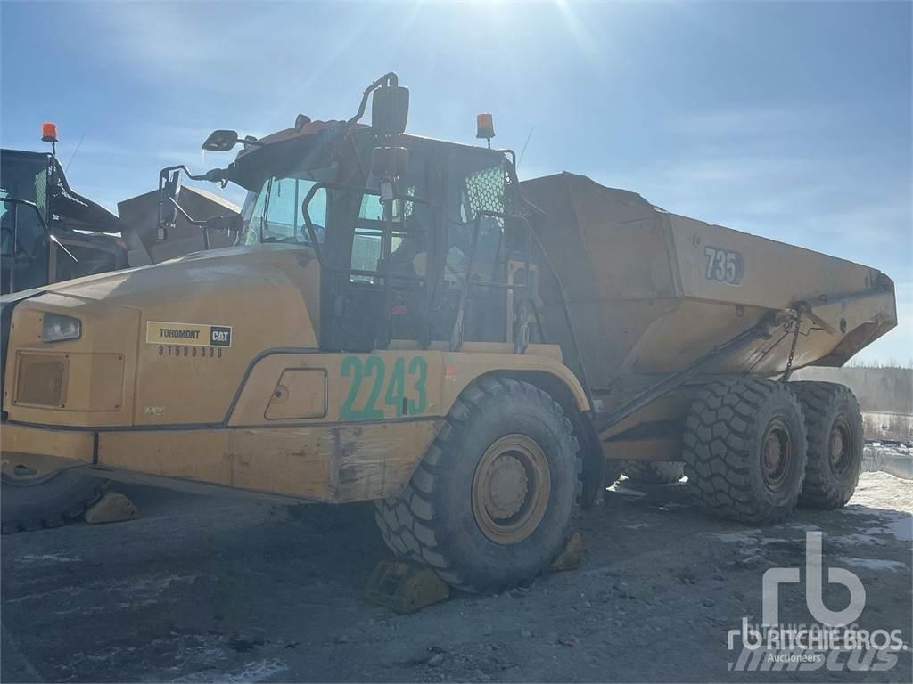 CAT 735 Knik dumptrucks