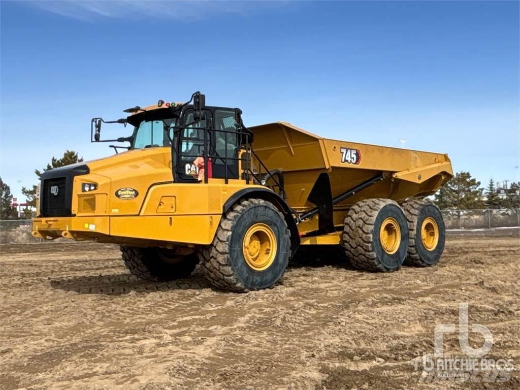 CAT 745 Knik dumptrucks