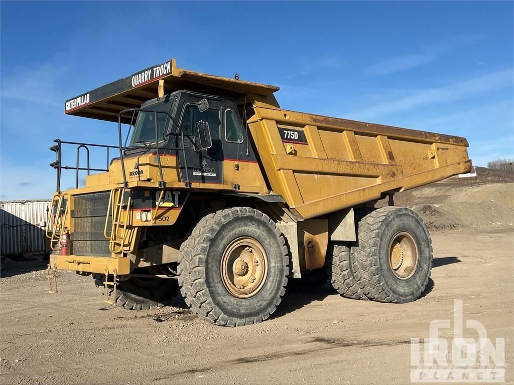 CAT 775D Starre dumptrucks