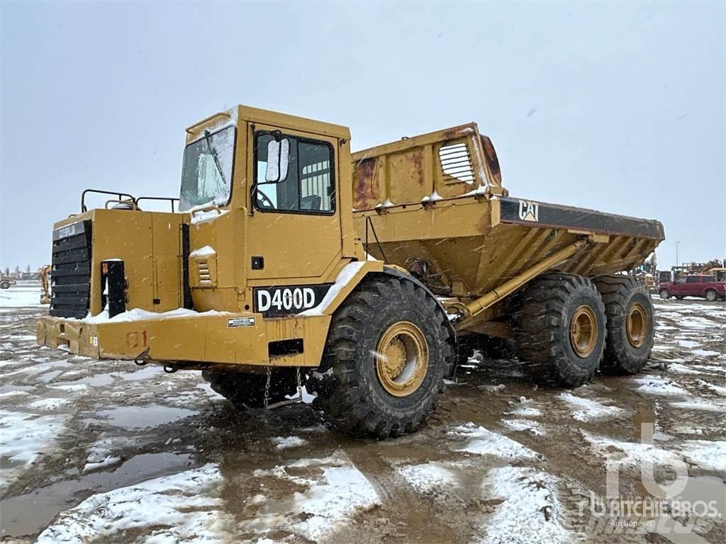 CAT D400D Knik dumptrucks