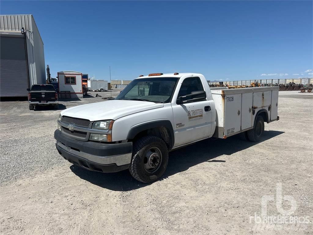 Chevrolet C3500 Bestelwagens met open laadbak